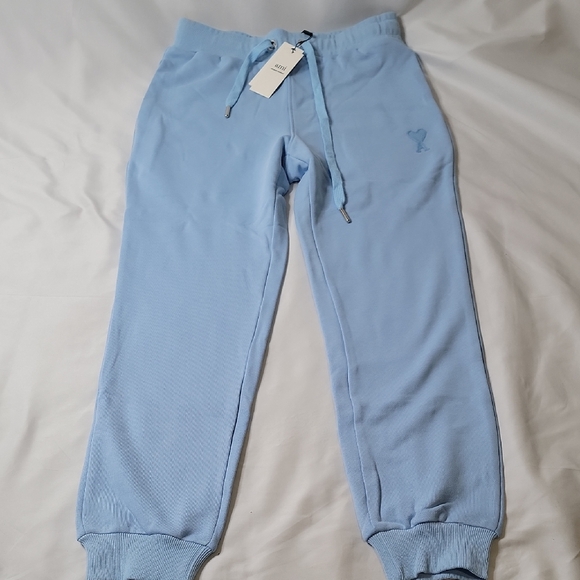 Ami Alexandre Mattiussi Pants - Ami Alexandre Mattiussi Sky Blue Joggers